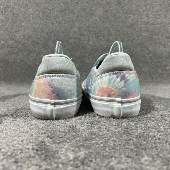 VANS Asher Deluxe Comfort Slip On Women’s Sz 11 Pastel Tie Dye Skate Shoes Used - Picture 6 of 11